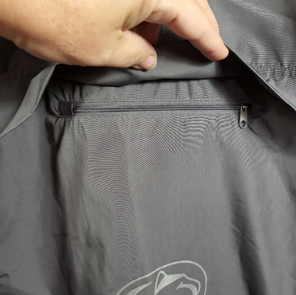 Champion gray Penn State rainjacket women's L #1407 - Picture 4 of 5